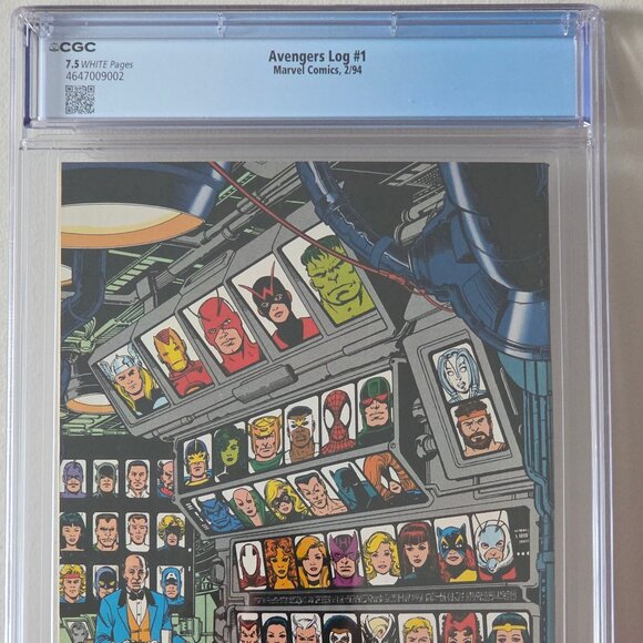 GRADED AND SEALED, 1994 AVENGERS LOG COMIC BOOK, ISSUE#1!!! - Picture 3 of 3